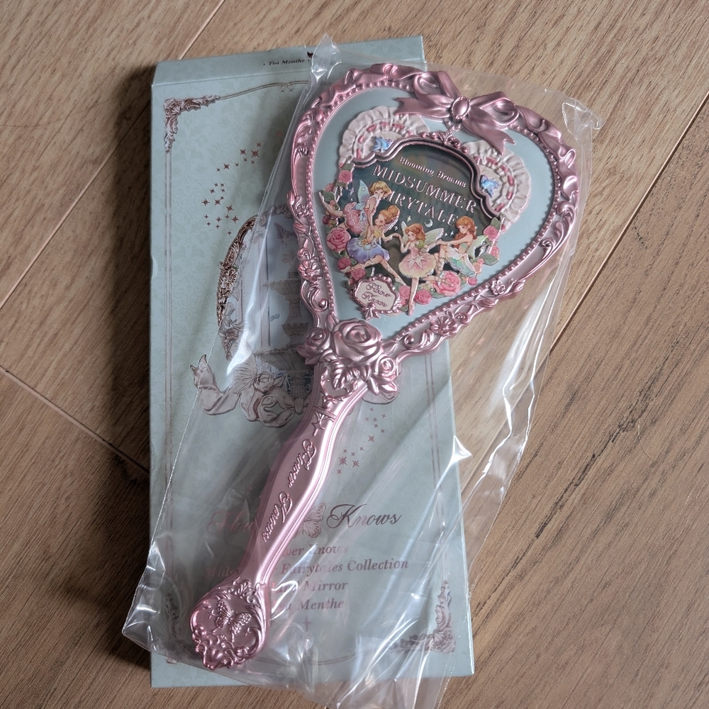 BNIB Flower Knows Midsummer Fairytales Mirror - Tea Menthe